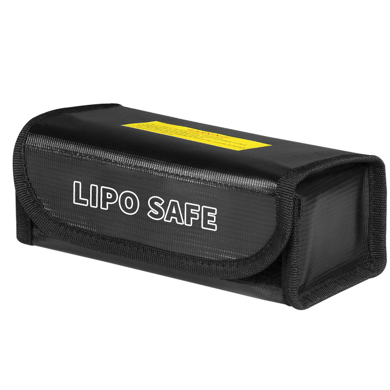 Drone Battery Bag - 185x75x60mm Kare RC LiPo Güvenli Çanta