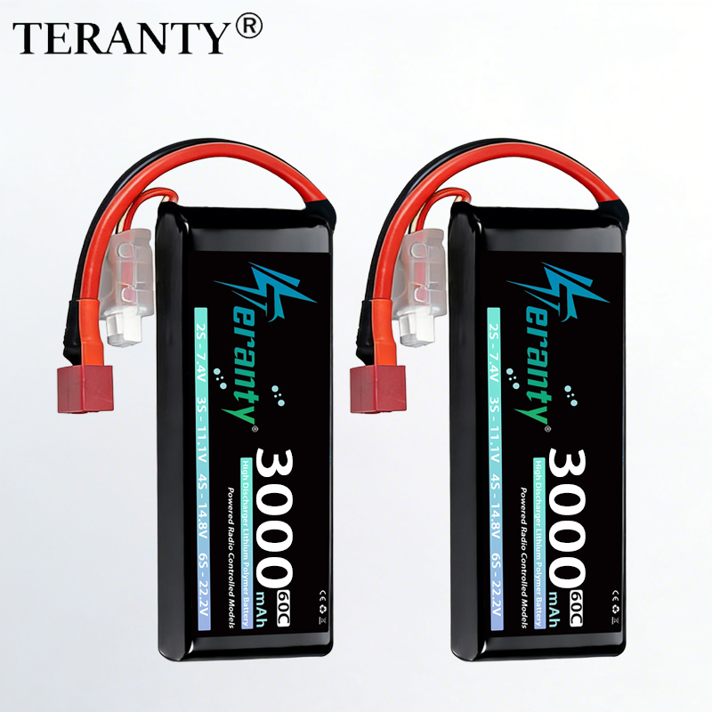 Drone Battery 3S - TERANTY 2S 3000mAh Lipo Pil 7.4V