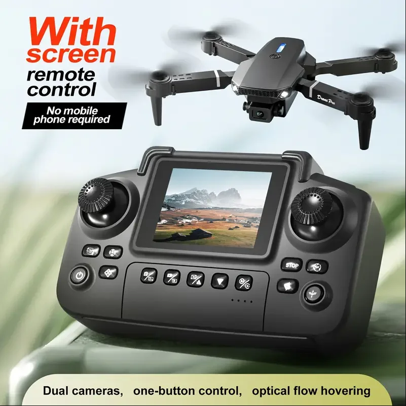 Jjrc Drone X12 - 2025 E88 Drone HD Çift Kamera,