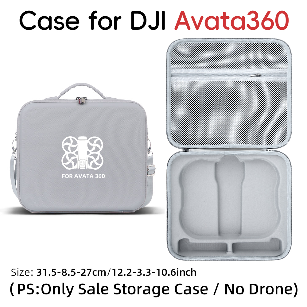 Drone Battery Case - DJI Avata 360 için Sert Kılıf,