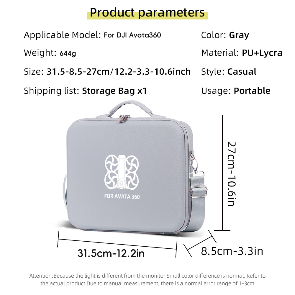 DJI Avata 360 için Sert Kılıf, - Drone Battery Case incelemesi ve fiyatı